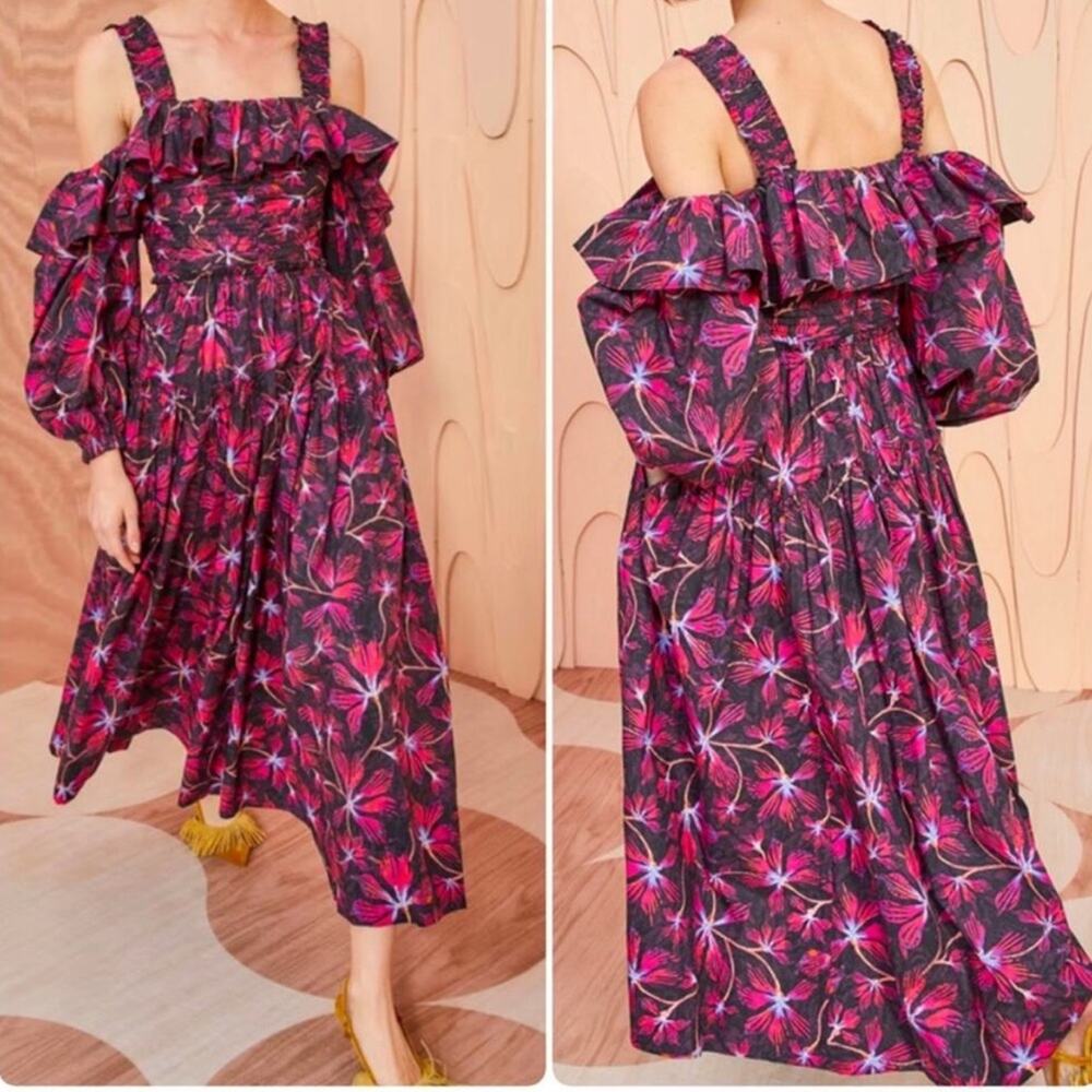 Ulla Johnson Caprice Dress Zinnia